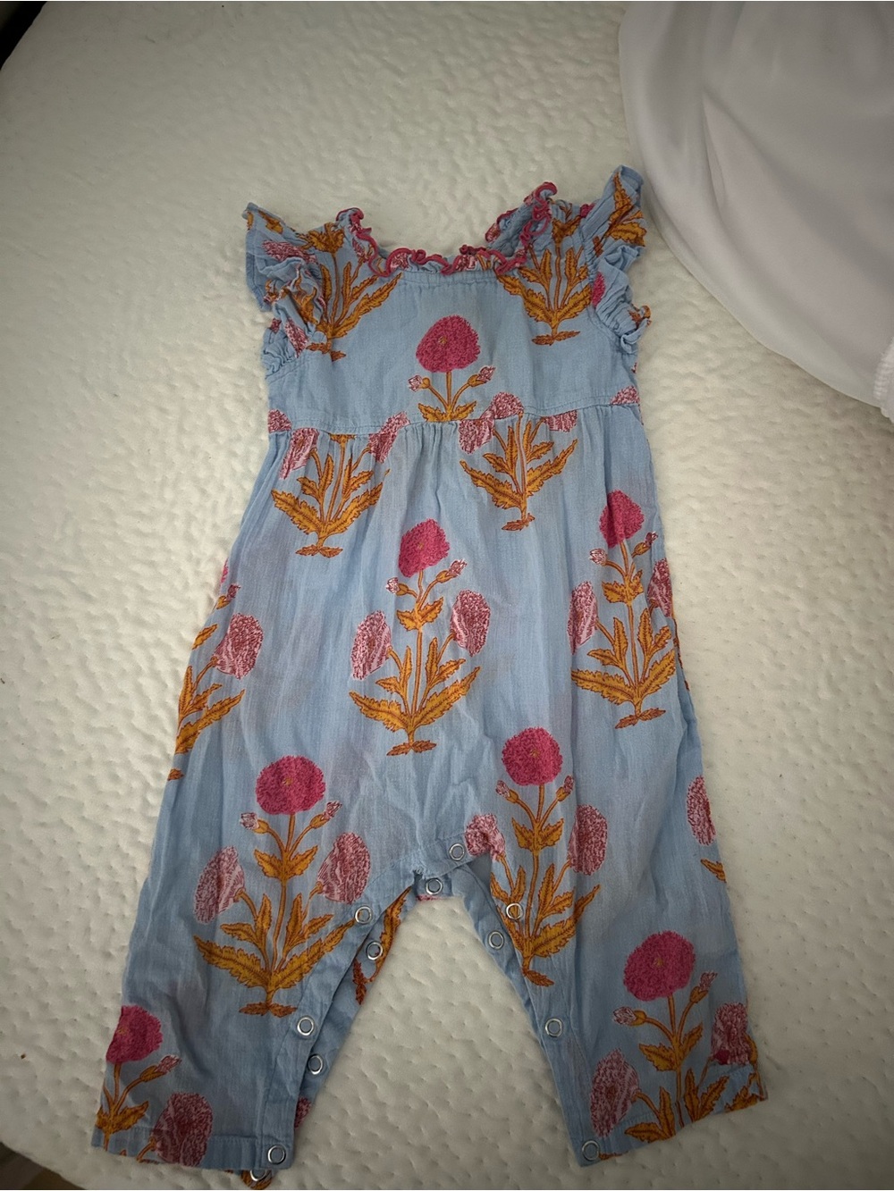 Pink Chicken romper